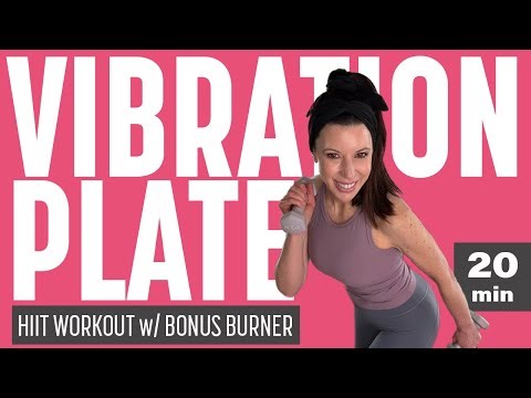 Vibration Plate Fat Burning HIIT Workout with Bonus