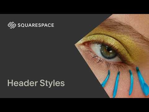 Header Styles | Squarespace 7.1