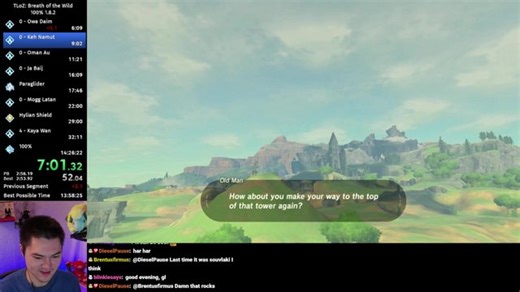 BotW 100% Speedrun for 14:19!