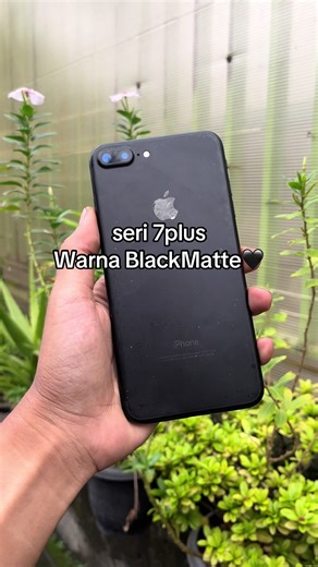 Jual iPhone 7 Plus Warna Black Matte dengan Harga Murah