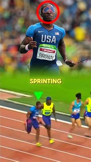 Blind Sprinter Had Perfect Running Form 🤯💪