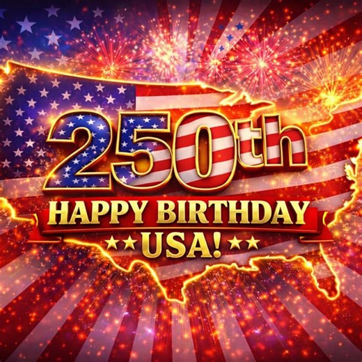 USA 250th Birthday PNG Bundle | Patriotic 4th July Clipart (2 Designs) - Etsy