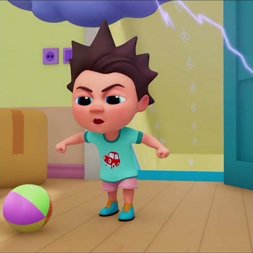 Stomp, Stomp, Stomp!﻿ 👦 A Fun Song About Anger for Kids! 🎵 #EmotionalLearning #KidsMusic #shorts
