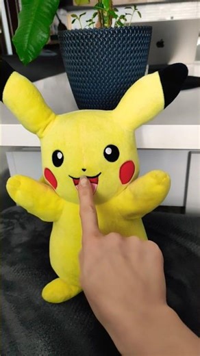 What Happens If You Pet Pikachu? 💛✨#Pikachu #CutePikachu #Pokemon #PikachuLife