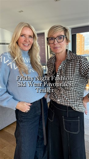 Amanda Wakeley OBE | For tonight’s Friday Night Fashion, we’re hitting the slopes. And the apres bar and the log fire and the fondue. That’s right, it’s an... | Instagram