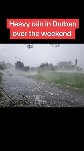 Intense Durban Rain: Weekend Downpour & Weather News