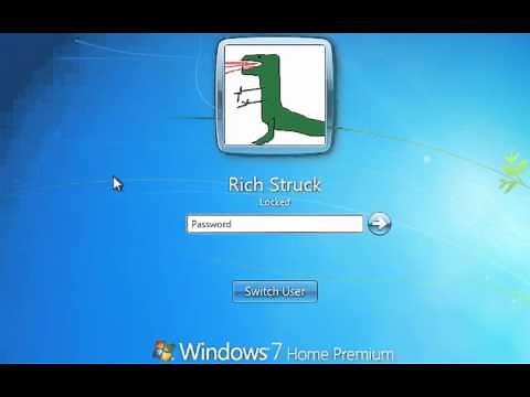 Windows 7 - Locking your computer