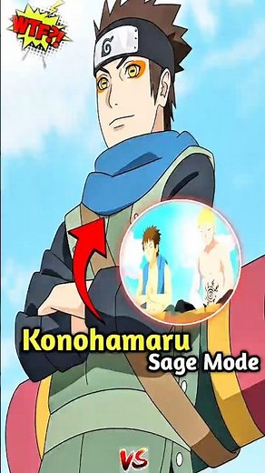 Konohamaru learns Sage Mode