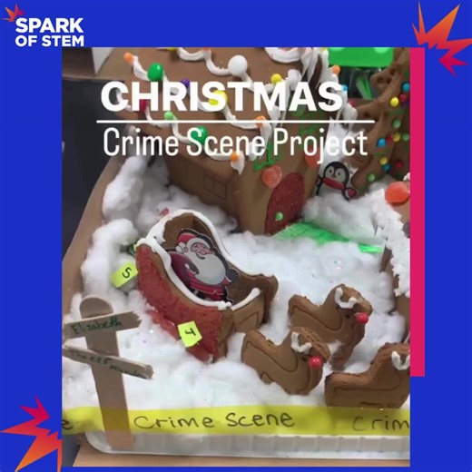 Check out this Forensics CHRISTMAS CRIME SCENE project! If you teach forensics, you’ve got to add this project to your holiday lineup. "Students must create a 3-dimensional holiday-themed crime scene, complete with a storyline and 6-8 pieces of evidence. For this project, I group my students (3-4 in a group) and provide them with written guidelines and a rubric. They have 3 class days to plan, design, and build their project. Many of my students bring in items from home, but I also make sure tha