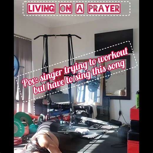 who grew up with this classic song!!!! Living on a prayer!!! 🙏 what an incredible song! Truth is today I am living on a prayer more than when I first heard this song in Newport Club when I was 18yo!!! What an amazing song thanks Bon Jovi! 🔥 #HomeWorkOut #Singer #WorkingOut #CoachAlex #HusbandCoach #Week5 #Fun #WeightTraining #LivingOnAprayer #BonJovi #ClassicSong #CrowdPleaser #BestSong #DivinePrayer #LivinginAlignment #claimyourpower #UnveilTheQueenWithin #ClaimYourPower