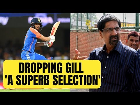 Kris Srikkanth SHOCKED that India dropped Shubman Gill - but backs BCCI's bold call |Sports Today
