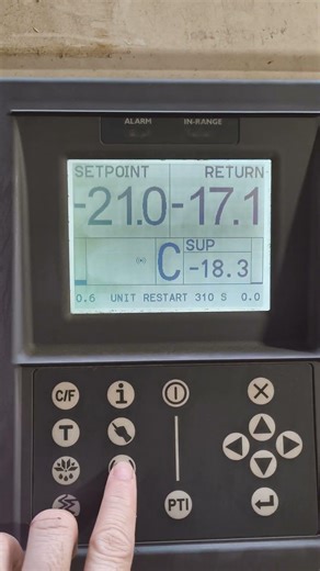 star cool reefer trouble not in range due to defective discharge pressure transducer #reefer