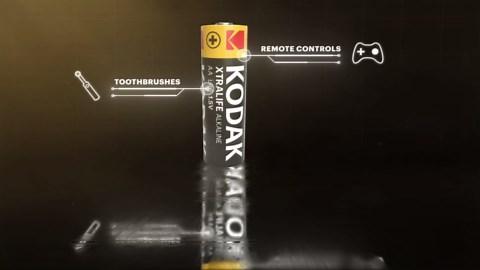 KODAK AA Alkaline Batteries (24 Pack) Double A High-Performance Battery Pack, 10-Year Shelf Life, Long-Lasting 145% Extra Life (24 Count Xtralife) for Household and Office Electronics