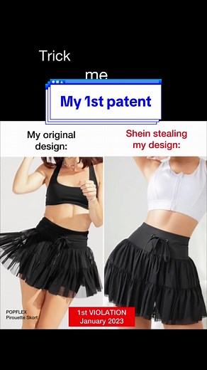 HBD TO ME. Thank you to all the mean commentors and to SHEIN. You made me do a thing. #inventor #patent #fashiondesigner
