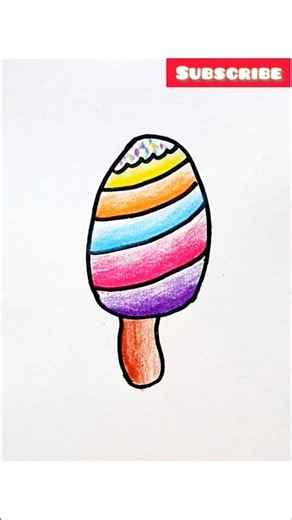 How to draw Easy Ice cream🍦?|#shortvideo #shorts #art #drawing |‪@koyelchakraborty5003‬ |