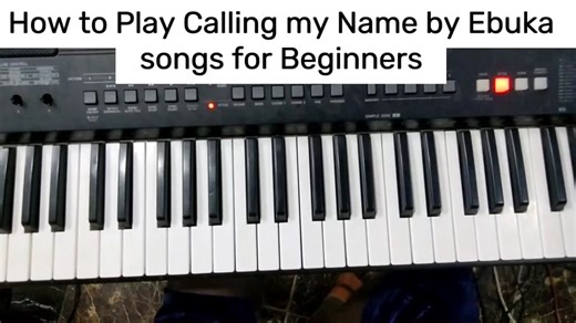 How to Play Calling my Name by Ebuka Songs full video #pianotutorial #pianotips #churchtok #churchpianist #churchtiktok #keyboard #lawrencengano #pianolessonswithlawrence #pianolesson #ConSantanderConecto