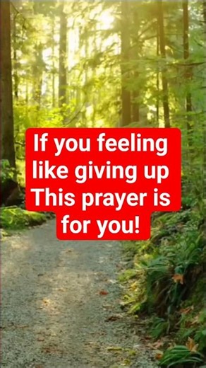 Before You give up this praye is for you! #prayer #motivation #verseaday #youtube