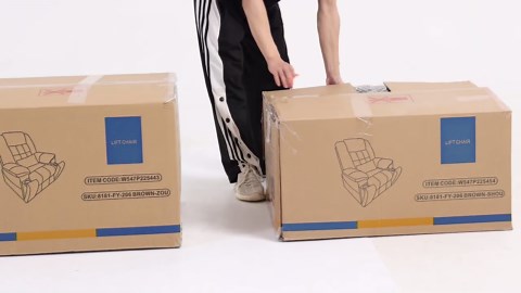 4-Motor Power Lift Chairs for Elderly with Heat & Massage, Infinite Position Adjustable Headrest, Lumbar and Footrest, Wide Seat Lay Flat Recliner with Hidden Cup Holders