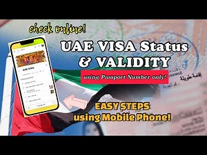How to Check UAE Visa Status with Passport Number Using Mobile Phone