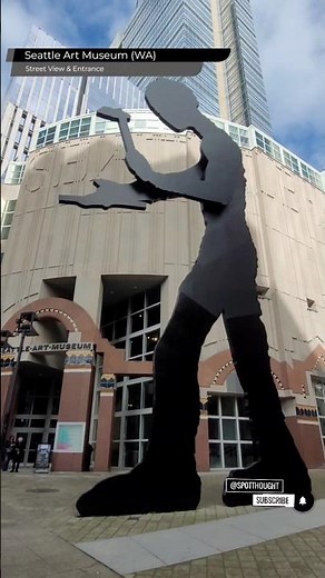 Seattle Art Museum - Street View & Entrance #seattle #museum #travel #washington #arts #travel
