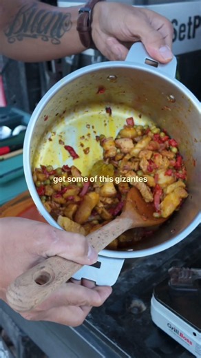 Pork Guisantes, another easy one pot meal while you camp #ilocano #filipino #camping