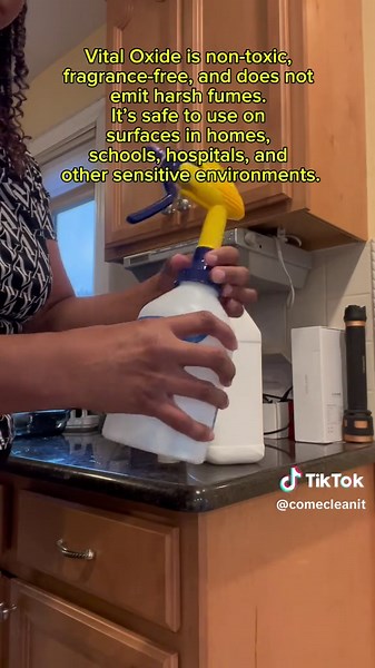 Sanitize Your Sink Before Cooking with Vital Oxide