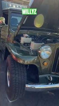 Old Truck, New Tricks: The Hemi-Powered Willys Upgrade