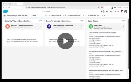 In this video, we explore the Philanthropy Partnerships application in Salesforce Nonprofit Cloud and how it helps nonprofits manage relationships with their most important VIP donors. The… | Ideal Team Group