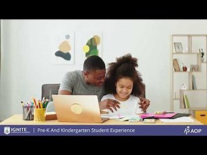Ignite Christian Academy Preschool - Kindergarten Demo Video | AOP Christian Homeschooling
