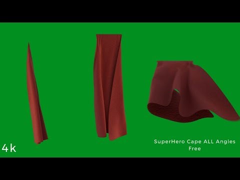Superman Cape Green Screen VFX | Free VFX