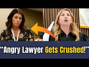 “Judge SHUTS DOWN Angry Lawyer in Seconds — Courtroom Chaos!”