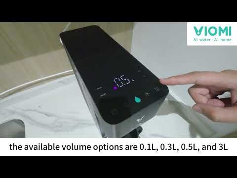 Customizable Cup Volume Settings