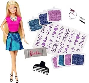 Barbie Glitter Hair Design Doll