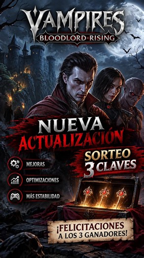 🧛‍♂️ NEW UPDATE and 3 WINNERS! | Vampires Bloodlord Rising