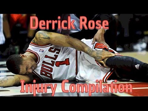 Derrick Rose NBA Injury Compilation
