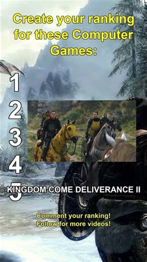 Ranking Computer Games!