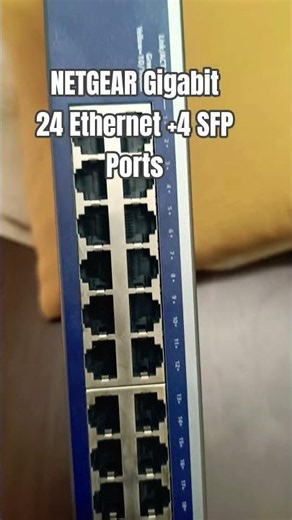 NETGEAR GS728TX Gigabit switch || Best for PC, Mobile and Gaming purposes Smooth Internet #tech