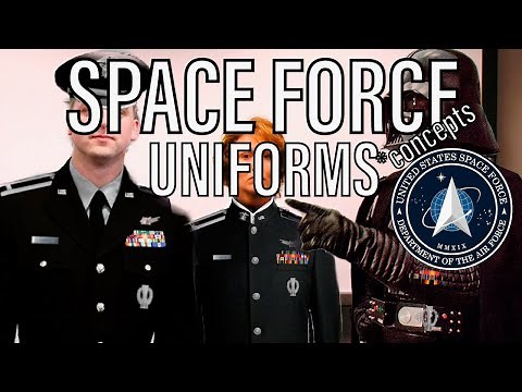 SPACE FORCE DRESS UNIFORM concepts