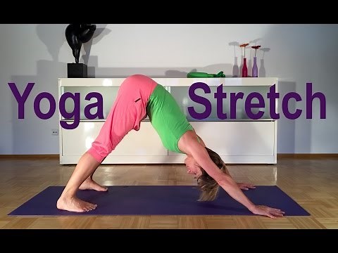Yoga stretch with Gabi Fastner
