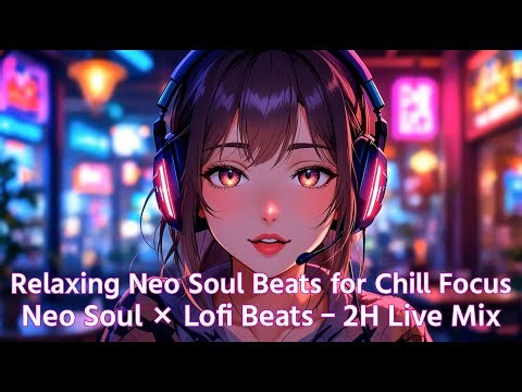 Relaxing Neo Soul Beats for Chill Focus ④ : Neo Soul × Lofi Beats – 2H Live Mix