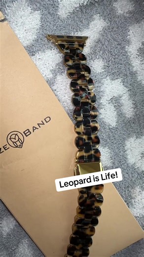 @WizeBand #leopard #watchband