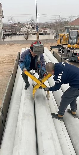 156K views · 383 reactions | Cement Transmission Pole Lifting Process- Good Tools And Machinery Can Increase Work Efficiency #InnovationInTools #CraftingSkills #RenovationTips #PrecisionWork #EfficientWork #DIYProjects #ProfessionalTools #MachineryMasters #Craftsmanship #ProTips #BuildingSolutions #SmartTools #WorkEfficiency #ToolTips #ConstructionLife | Gabriel Hawk | Facebook