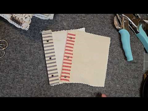 Threads of Intention: Letter J - Creating Fabric Journal Pages | One Gentle Page at a Time ✨🧵