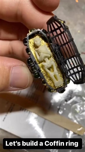 One of my favorite pieces I’ve made. I wore this on my wedding day actually. It’s sterling silver and set with tourmaline. Accented with 23k gold leaf | Julian The 2nd Jewelry