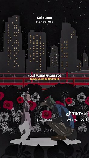 Apertura 2 de Beastars: Kaibutsu de Yoasobi