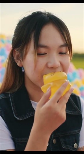 กินวุ้นตุ๊กตาหลายสี🩷🩵💛