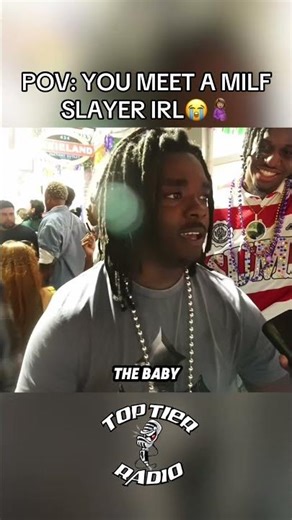 THE MILF SLAYER!😭 #shorts #viralshort #funny #neworleans #mardigras