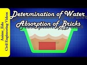 How to Determine the Water Absorption of Bricks? // Test on Bricks //
