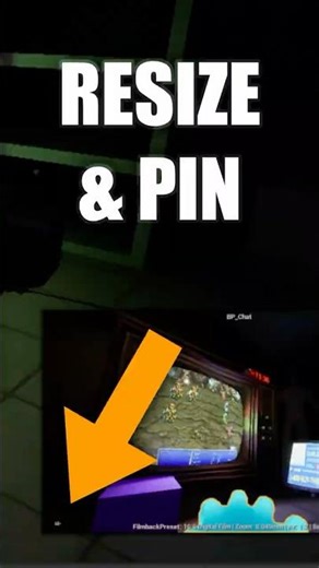 Camera Preview Window - #unrealengine #gamedev #tips