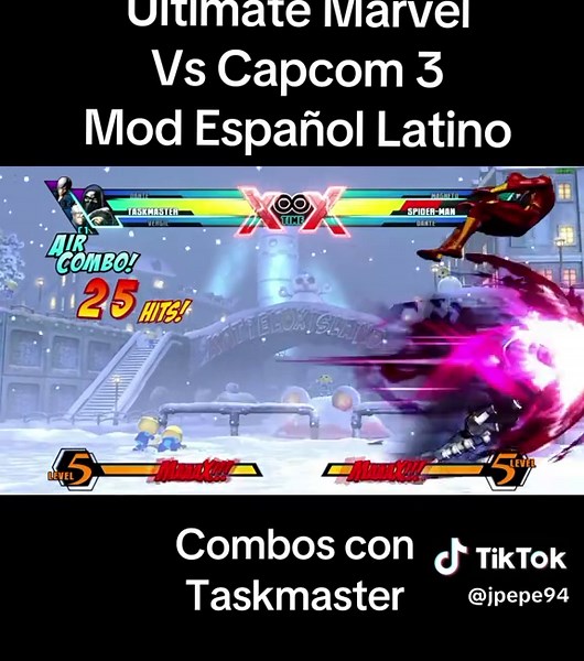 Combos con Taskmaster en Ultimate Marvel Vs Capcom 3